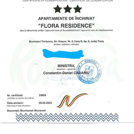 Flora Residence Timişoara Buitenkant foto